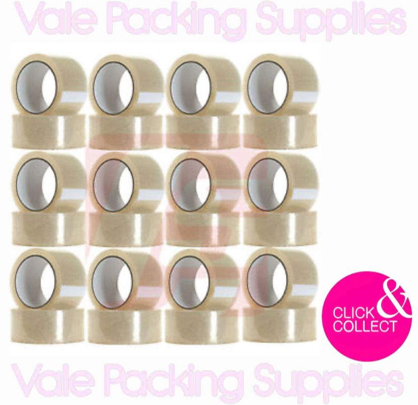 Clear Solvent Tape — Box of 36